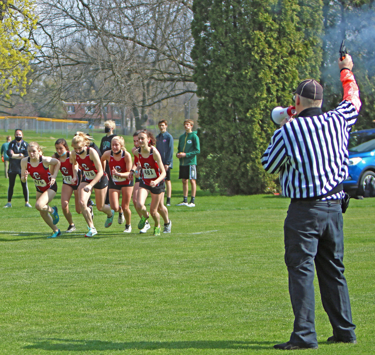 Columbus Girls Starting Line
